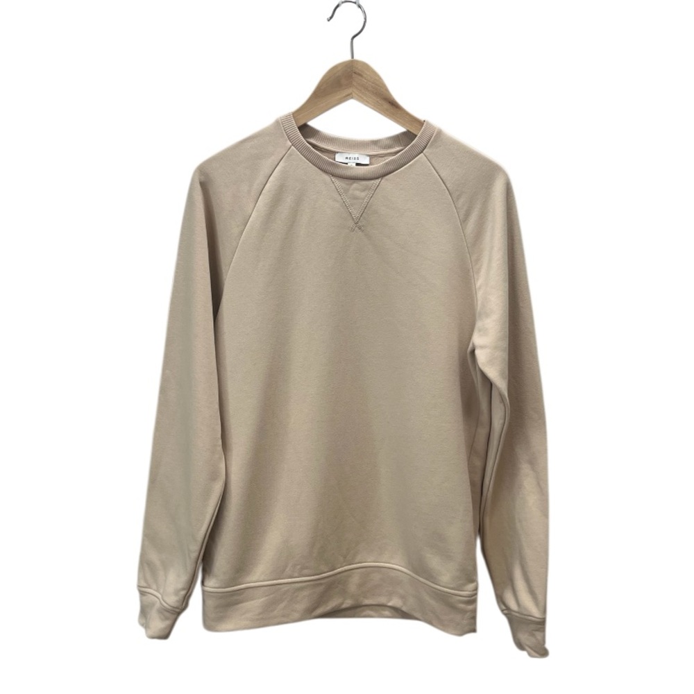 Reiss Ace Tan/Cream Crewneck Sweatshirt
